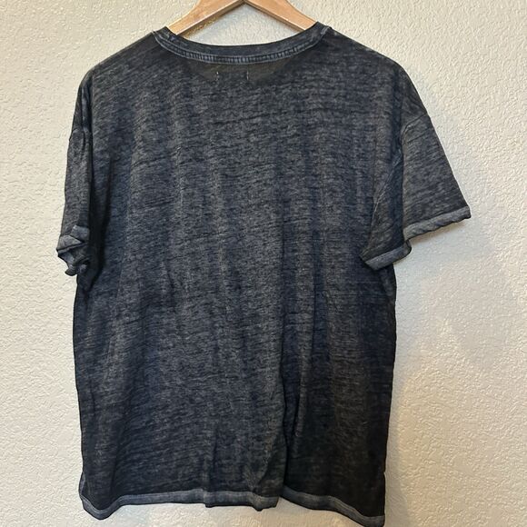 Maurices Raised On 90s Country Music Graphic Grey Burnout Tee Tshirt Top Large - Picture 4 of 7